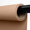 Kate Seamless Paper Backdrop Beige Photo Backdrop Paper (53''x32.8' Beige)