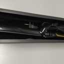 LANVIER 1.25 Inch Long Barrel Curling Iron, 1 1/4 Inch Extended Curling Iron for Medium, Long & Thick Hair, Tourmaline Ceramic Hair Curler, 5 Heat Settings up to 450F, Dual Voltage for Travel -Black