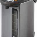 Zojirushi Micom Water Boiler and Warmer (135 oz. / 4L, Silver) (4.2 Quarts)