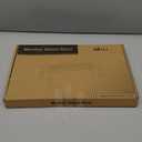 WALI Computer Monitor Stand for Desk, Adjustable Laptop Riser, Desk Monitor Stand Underneath Storage for Office, Home, School Supplies (STT003), 1 Pack, Black (Basic)