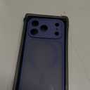 CANSHN Magnetic Compatible with iPhone 17 Pro Case, Upgraded [Full Camera Protection] [Compatible with Magsafe] [Translucent Matte] Shockproof Protective Phone Cover 6.3 Inch - Deep Blue