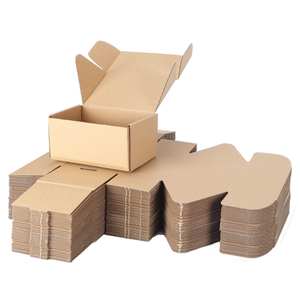 PHAREGE 6x4x3 inch Shipping Boxes Bulk 50 Pack Brown, Tab Lock Tuck Top Mailer Boxes for Packaging Small Business, Small Cardboard Gift Boxes for Wrapping Mailing Present