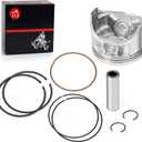 357cc ENGINE Top End Rebuild Kit Piston & RINGS For YAMAHA 4 Cycle GOLF CART MOTOR G21 G22 G23 G27 G28 YDRA 2000-2013 JR7-11631-00-A0 JR7-11610-00-00