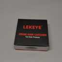 LEKEYE Drain Hair Catcher/Bathtub Shower Drain Hair Trap/Strainer Stainless Steel Drain Protector(Patented Product) (Silver)