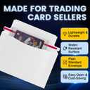 180 Pack Mailer Trading Card Envelopes7" x 4.35" Trading Card Mailers for Shipping, Perfect Sized Shipping Envelope for Mailing Semi-Rigid and Toploaders, Protector Supplies.