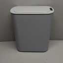 TIPGO 5 Gallon Motion Senor Bathroom Can with Lid, Automatic Garbage Can Touchless, Smart Plastic Waste Basket for Narrow Spaces, Bathroom, Office, Bedroom, Living Room (Gray)