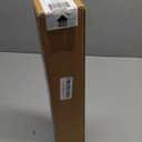Ivilon Tension Curtain Rod - Spring Tension Rod for Small Windows or Shower, 16 to 24 Inch. Warm Gold