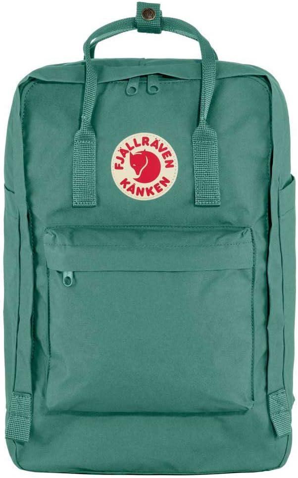 Fjallraven Kanken Laptop 17" Backpack, Frost Green, One Size