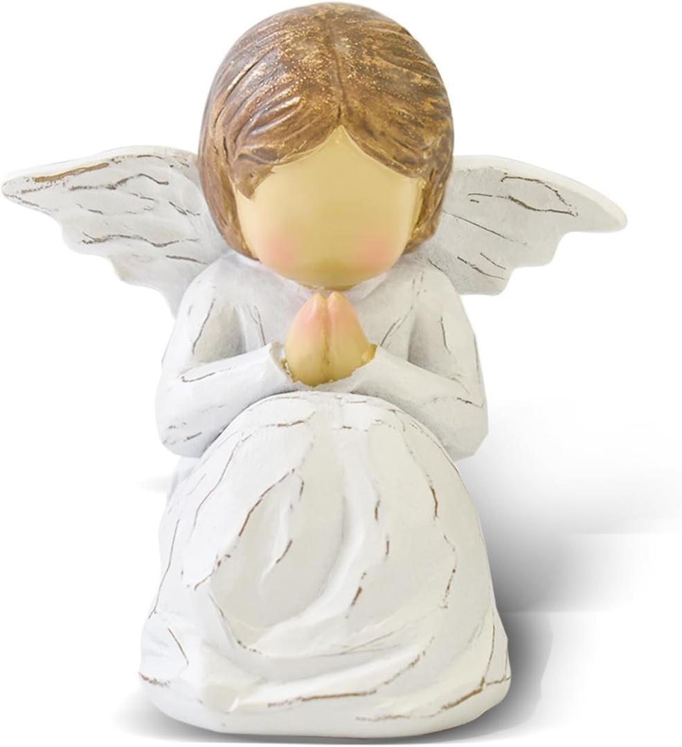 Christening Gifts for Girls Women for Religious Holy Communion Guardian Angel Figurines Thanksgiving Christmas Home Decor Ornament Confirmation Memorial Baptism Gifts