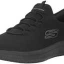 Skechers Men's Summits Colsin Bungee | Work, Slip-ins, Slip Resistant, Electrical Hazard, Air-Cooled Memory Foam size 9