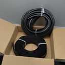 RV Slide Out Black Rubber 018-312-EKD D Seal Wiper 1" x 15/16 Inch 018-341 1/2 x 2.75 Inch Base Stripping for Camper Slideout Keystone Forest River Heartland Montana System Replace 018-312 EKD