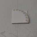 GWHOLE 100 Pcs Wedding Confetti Cones, Heart Paper Petal Cone for Wedding Party, White