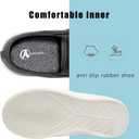 HOMEHOT Boys Slip on Sneakers Casual Dress Shoes Faux Leather Loafers (Toddler,Big Kids, Little Kids)