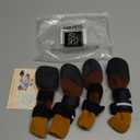 KOOLTAIL Anti Slip Winter Dog Socks to Prevent Licking Paws, Waterproof Snow Rain Long Dog Boots&Paw Protector, Warm Grippy Booties Reflective Double Straps for Hardwood Floor, Small Medium Large Dogs