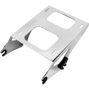 Sliver Detachable Tour Pack Mounting Rack, Trunk Luggage Bracket Compatible for Harley Davidson Touring Street Glide Road King Road Glide Electra Glide 2014-2024