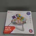 Adjustable Arch Bassinet Toys for Infant & Toddlers, Stroller Arch, Baby Crib Toys with Fascinating Hanging for Stimulating Babys Senses and Developing Motor Skills (Set5)