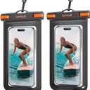 Lamicall Large Size Waterproof Phone Pouch Case - [ Big Case Friendly ] for Galaxy S25 Ultra, S22 23 S24 Ultra with Case, for iPhone 17 16 15 14 13 Pro Max, Plus Mini, Gift for 7.5" Devices