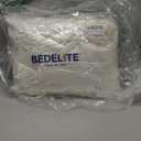 BEDELITE King Size Sheets Set, Luxury Soft Ivory White 100% Polyester Sheets for Hair and Skin, Similar to Silk Bed Sheets Set 4 Pieces with 1 Deep Pocket Fitted Sheet, 1 Flat Sheet, and 2 Pillowcases