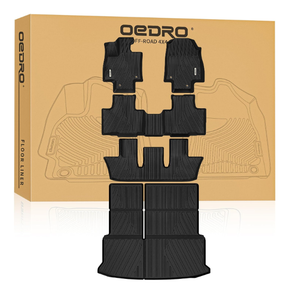 OEDRO Floor Mats for 2024-2026 Toyota Grand Highlander 7&8 Seat W/Subwoofer
Fit Gas & Hybrid, All Weather TPE Car Mats, Cargo Liner & Seat Back Covers, 3rd Row with Backrest Mat