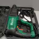 1" SDS-Plus Lightweight Rotary Hammer Drill, 9 Amp 4 Functions Corded Variable Speed Rotomartillo with Safety Clutch for Concrete, Includes 3 Drill Bits,2 Chisels,Carrying Case