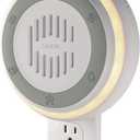 Wall Plug in White Noise Sound Machine for Office Privacy & Noise Canceling, White Noise Machine for Sleeping Adults & Baby, Therapy Noise Blocker with 20 Soothing Sounds & Nightlight by Calm Me.