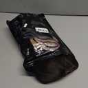 NAYOO Brown Wigs with Bangs for Women Long Curly Wavy Hair Wigs Heat Resistant Synthetic Fiber Wigs for Daily Party Use 24 Inches (Brown Mixed Blonde)