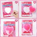 OCHIDO Valentines Day Cards for Kids- 30 Set of Heart Shape Slime with Valentines Greeting Cards - Valentine Exchange Gifts for kids ,School Event /Classroom Prizes,Valentine's Party Favors