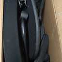 Ergonomic Drafting Chair, Tall Office Chair with Flip-up Armrests, Breathable Mesh High Desk Chair with Lumbar Support Adjustable Footrest Ring for Standing Desk Black