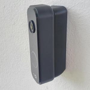 Video doorbell Wedge Angle Mount Bracket Compatible with Chamberlain myQ Video Doorbell | 2K Mount for 45 Degree