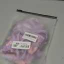 Aranmei Womens Sexy Floral Embroidered Lingerie Set Mesh Sheer Cute Underwire Push Up Bra and Panty (2XL, Purple)