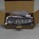 CML Hardware Matte Black Passage Door Knob, Interior Door Lock for Hallway Closet, No Locking, Keyless Round Ball Handle