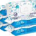 Amazon Brand - Mama Bear 99% Water Baby Wipes, Hypoallergenic, Fragrance Free,72 Count (Pack of 6)
