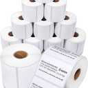 Aegis Adhesives - 3 X 2 Direct Thermal Labels for Shipping, Postage, Perforated & Compatible with Rollo, Zebra, & Other Desktop Label Printers (12 Rolls, 700/Roll)