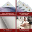 The Last Supper Backdrop 8x6ft Jesus Banner Christian Religious Background Biblical Wall Decor Church Easter Prayer Worship Indoor Outdoor Photography Display for Faith Celebration