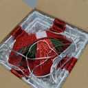 ATDAWN Set of 3 Lighted Gift Boxes Christmas Decorations, Clear Acrylic Present Boxes, Christmas Home Gift Box Decorations