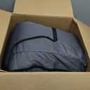 NYECHTO Self Inflating Sleeping Pad for Camping, 4" Extra-Thick Memory Foam Camping Mattress with Electric Pump, Fast Inflate & Deflate, 9.5 R-Value Insulated Camping Pad for Car Travel Tent Cot, Grey, Single