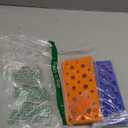 Test Tube Rack, Centrifuge Tube Holder (2 Pack - Blue and Orange) for 10ml, 15ml, 50ml, Detachable Plastic Stand, 28 Well