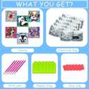 CHWGLFGG 6 Pack Diamond Painting Kits Beginners,5D DIY Diamond Art Kit for Kids 6-8-9-10-12 Girls Boys,Cute Animals Big Gem Art and Crafts,Easy Small Full Drill Painting Kits for Wall Decor 6" X 6"