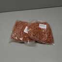 2 x EOBOH 24PCS Bead Necklace, Orange Bead Necklaces Party Favors, 33" Mardi Gras Necklaces, Festival Parade Throw Accessories for Mardi Gras Halloween Wedding Celebrations Decorations