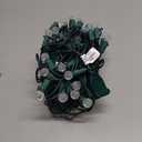 Brizled White Christmas Lights, 24.67ft G12 70 LED Christmas Lights Outdoor, Connectable 120V UL Listed Xmas String Lights Green Wire Christmas Tree Lights for Xmas Tree Party Room Indoor Decor