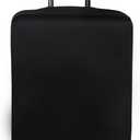 Explore Land Travel Luggage Cover Suitcase Protector Fits 27-30 Inch Case (Black, L)