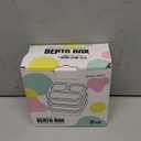 Rinwoc Bento Box [Portion Size], 3 Pack Snack Containers with 3 Compartments for Meal Prep & On-the-Go [School, Travel], Lunchable Container Reusable and BPA-Free (Small)