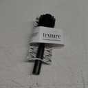 Natural Bristle Hair Brush, Black 2.75", for Men & Women, for Drying All Hair Types, Fine and Coarse, Wooden Handle