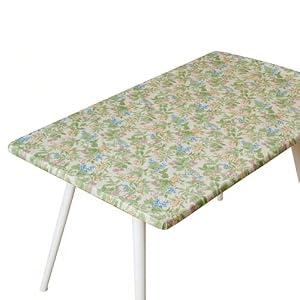 HOMOHEINI Rectangle Picnic Table Cloth, Elastic Waterproof Fitted Vinyl Tablecloths for 6 Foot Tables, Wipeable Flannel Backed Table Covers for Dining, Camping, Outdoor(Mulberry, 36"x72")