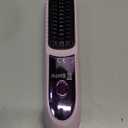 Go Brush Pro 2026, Portable Straightener Brushs for Travel, with LCD Temperature Display, Fast Heating Cordless Mini Hair Brushs (Purple)