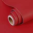 White Peel and Stick Wallpaper 15.7x 118 Matte White Self-Adhesive Removable Contact Paper Solid Color Waterproof Vinyl Roll for Cabinets Furniture Renovation Bedroom Wall Covering