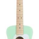 Loog Pro 6 Acoustic kids real guitar for Beginners Compact size Ages 9+ Learning app and Lessons included