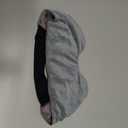 Sivio Weighted Eye Mask for Sleeping, Cooling & Cozy Reversible Blackout Sleep Mask for Women & Men, Microwave Freezable Heavy Blindfold for Migraine, Travel, Meditation, 0.55lbs, Grey