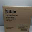 Ninja CREAMi Deluxe Treat Maker, Ice Cream and Frozen Desserts, Sorbet, Milkshakes, Yogurt and More, 11-in-1 Programs, XL Capacity, Includes Two 24-oz Family-Size Tubs, Silver, NC501