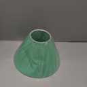 Aspen Creative 58766, Empire Uno Lamp Shade, Mint, 4" Top x 10" Bottom x 7" Slant Height, Slip UNO 33mm